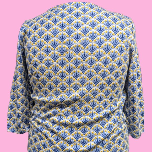 Croft & Barrow 3/4 Sleeve Top Size Petite Large - Picture 4 of 6